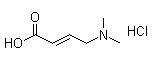 trans-4-Dimethylaminocrotonic acid hydrochloride  848133-35-7